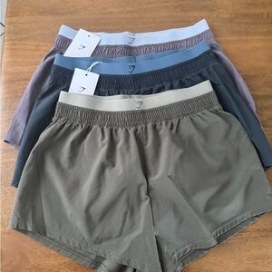 Gymshark Double Waistband Women shorts (3 shorts)